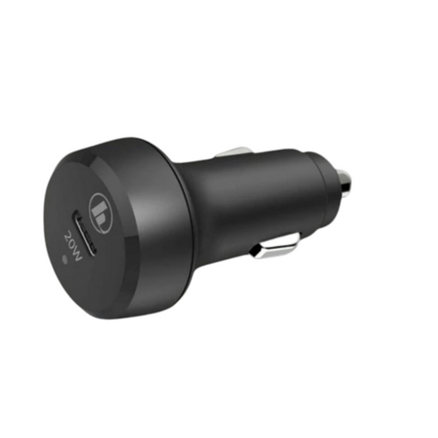 Das HandyOase Hama 20W Kfz Turbo Fast Ladegerät (Schwarz) bietet schnelles Laden per USB-C Anschluss und ist für die Fahrzeugsteckdose geeignet.