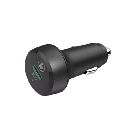 Das HandyOase Hama 25W Kfz Turbo-Schnellladegerät (Schwarz) USB-C bietet schnelles, effizientes Laden mit Turbo-Technologie und ist für die Steckdose Ihres Fahrzeugs konzipiert.