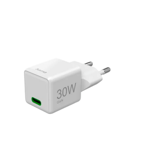 Hama 30W Schnellladegerät (Weiß) USB-C